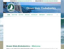 Tablet Screenshot of oceanstateendo.com